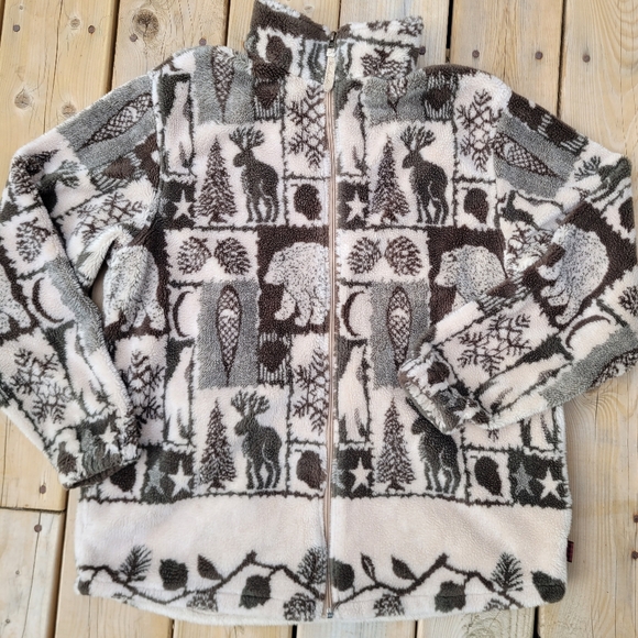 Vintage Woolrich Zip up sweater - Picture 1 of 3